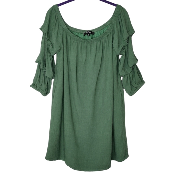 Lulus Dresses & Skirts - NWT Lulus Linen Blend Mini Dress